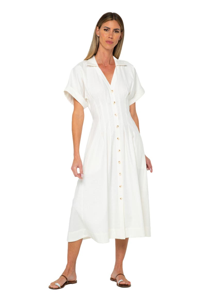 Freya Dress, Main, color, White