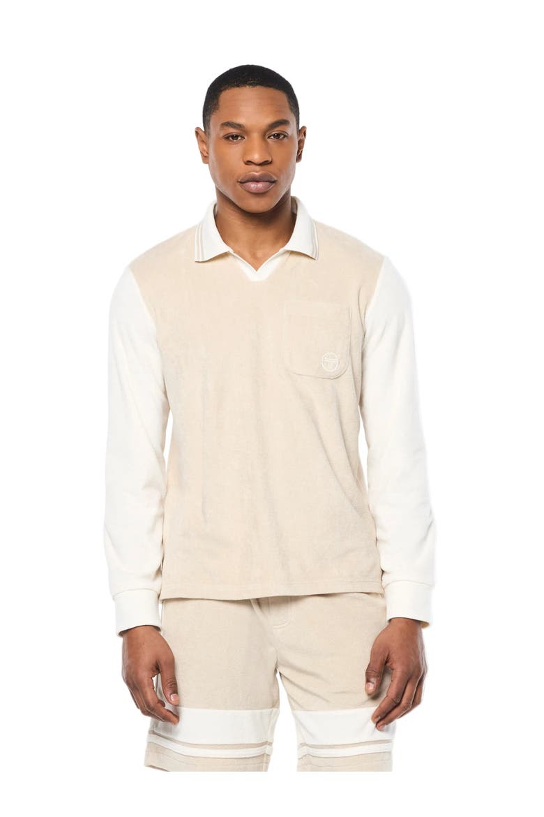 Alvar Long Sleeve Polo, Main, color, FOG