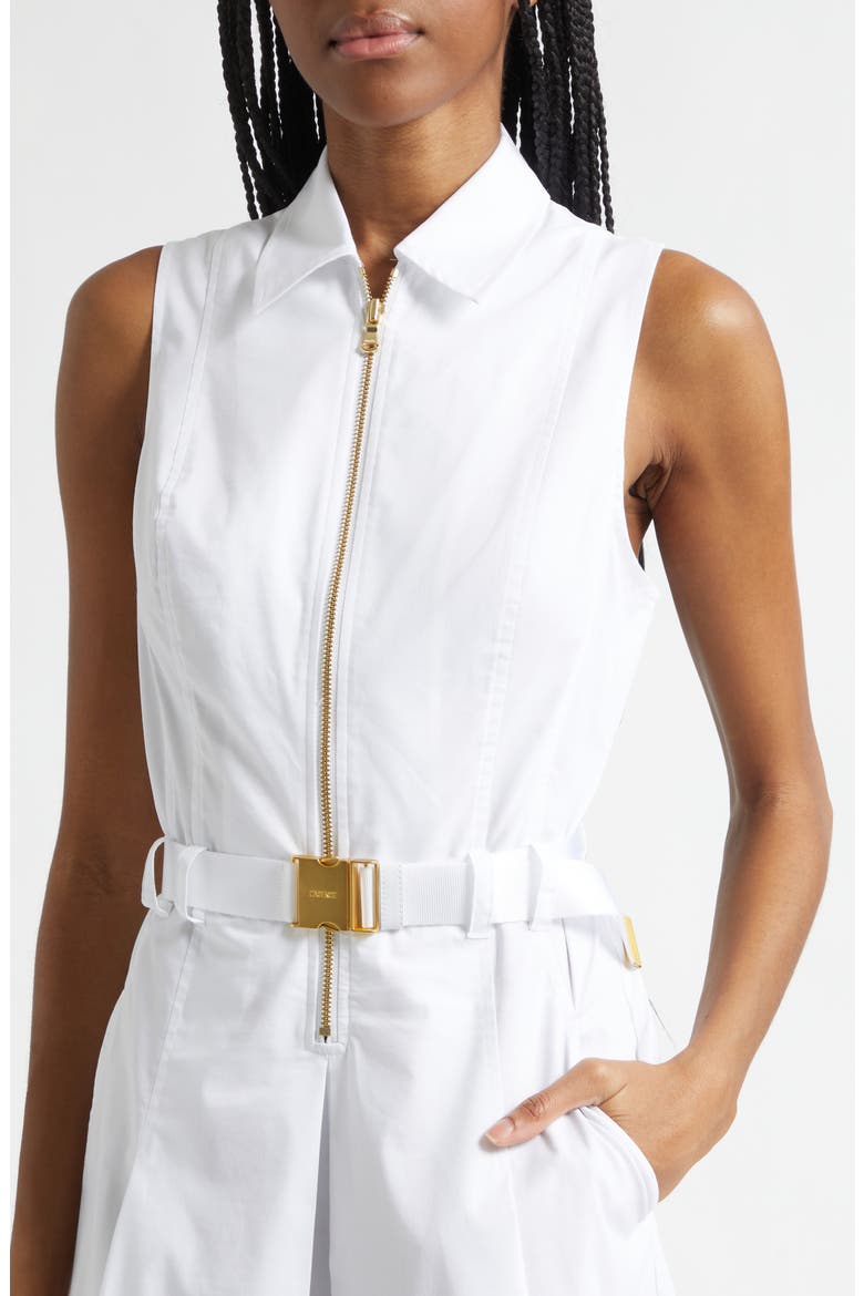 Kylo Belted Shirtdress, Alternate, color, WHITE