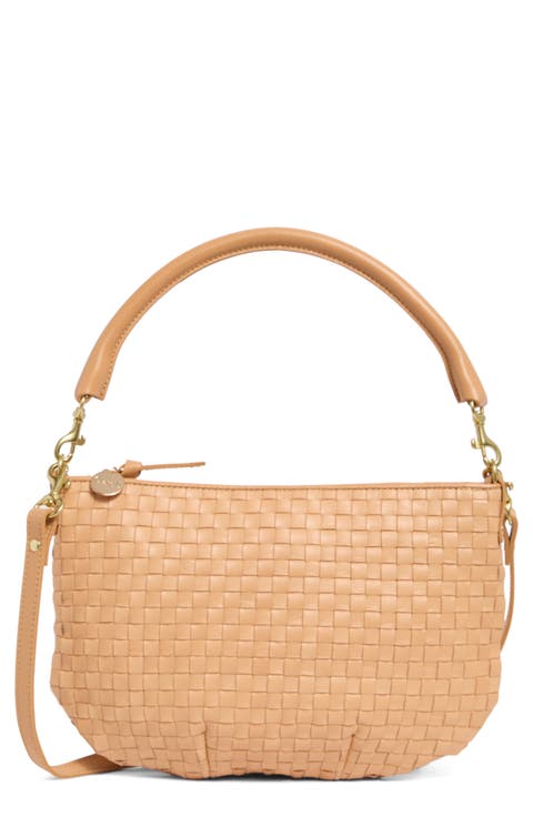 Petit Moyen Woven Messenger Bag