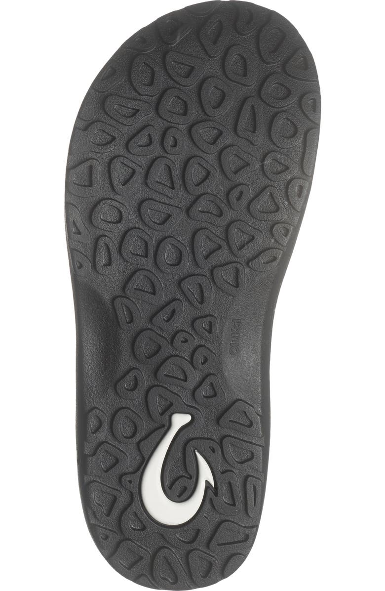 OluKai Ohana Plua Flip Flop, Alternate, color, Black / Slate Blue