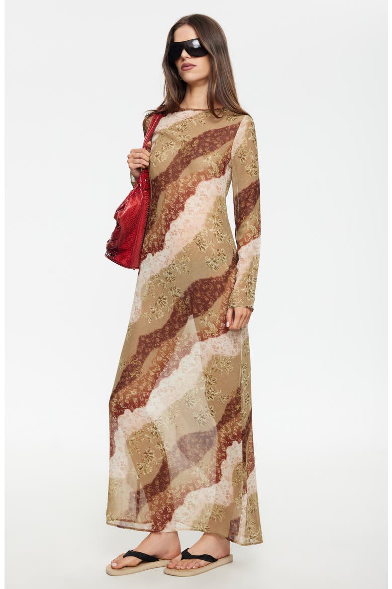 Pacific Maxi Dress, Alternate, color, VINTAGE FLORAL