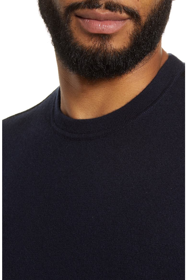 Hilles Standard Fit Crewneck Cashmere Sweater, Alternate, color, ECLIPSE MULTI