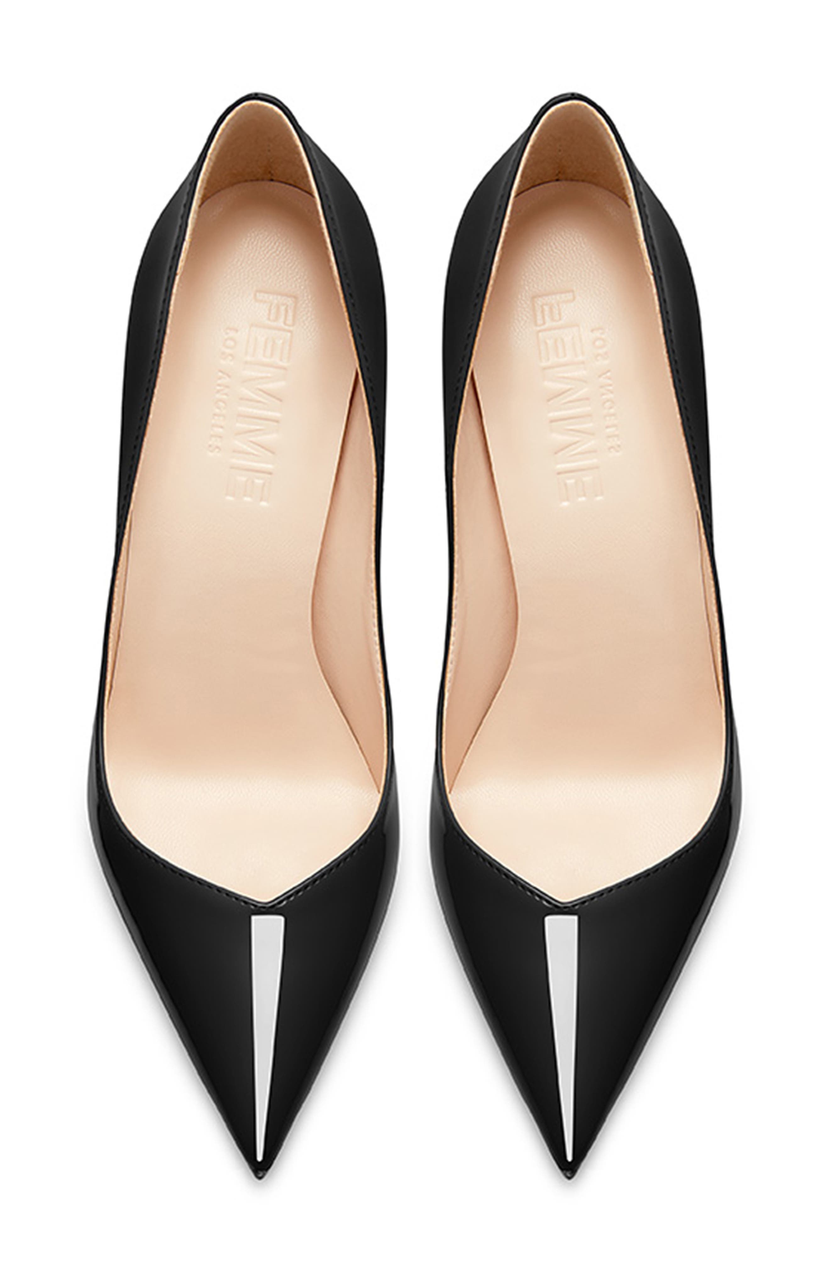FEMME LA Rum Pump, Alternate, color, Black