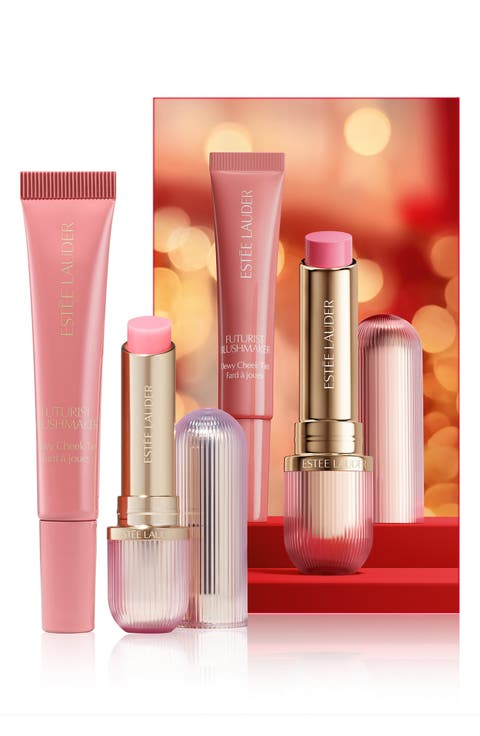 Rosy Reception Futurish Blush & Lip Balm Set $70 Value