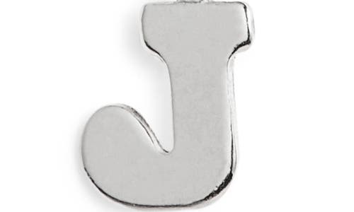 Nashelle Initial Pendant Necklace In Sterling Silver - J