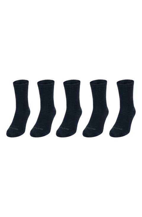 Kids' 5-Pack Quarter Socks