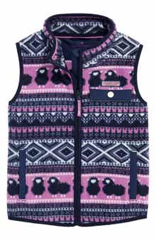 vineyard vines Kids' Harbor Fleece Vest