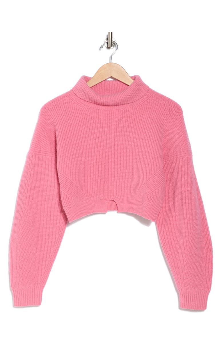 A.L.C. Brennan Cropped Wool Blend Sweater, Alternate, color, 