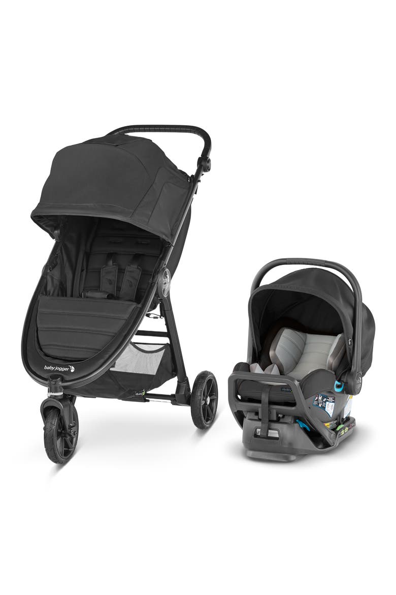 City Mini® GT2 Stroller & City GO™ 2 Infant Car Seat Travel System, Main, color, JET