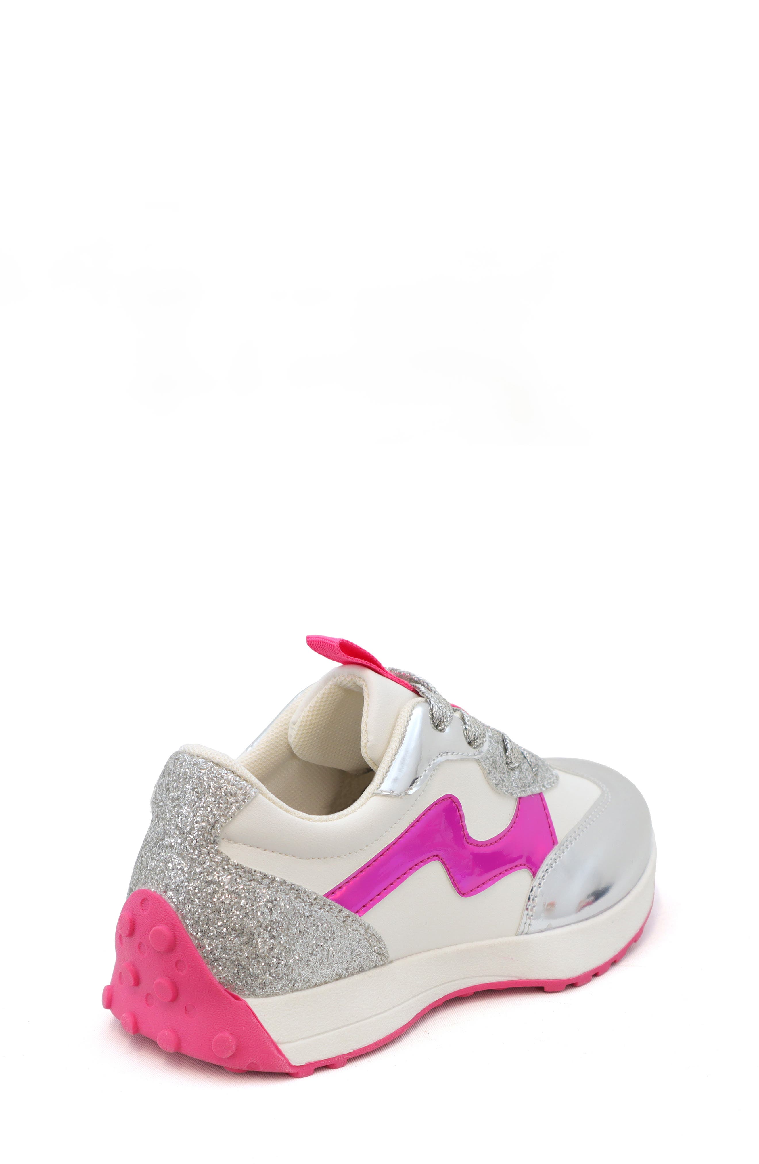 YOKI Kids' Raven Metallic Sneaker, Alternate, color, 