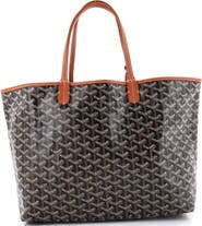 Pre-Owned Goyard Saint Louis Tote Coated Canvas PM