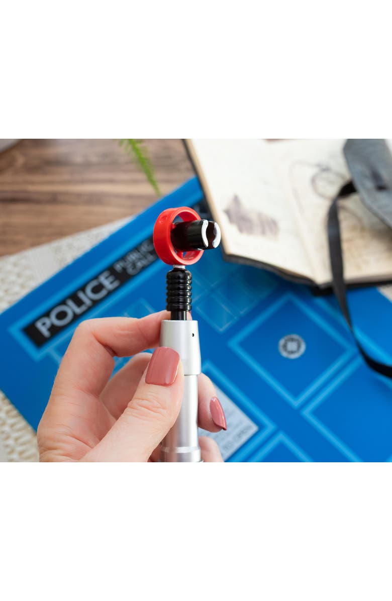 Toynk Doctor Who 4th Doctor Sonic Screwdriver With Sound, Alternate, color, Silver