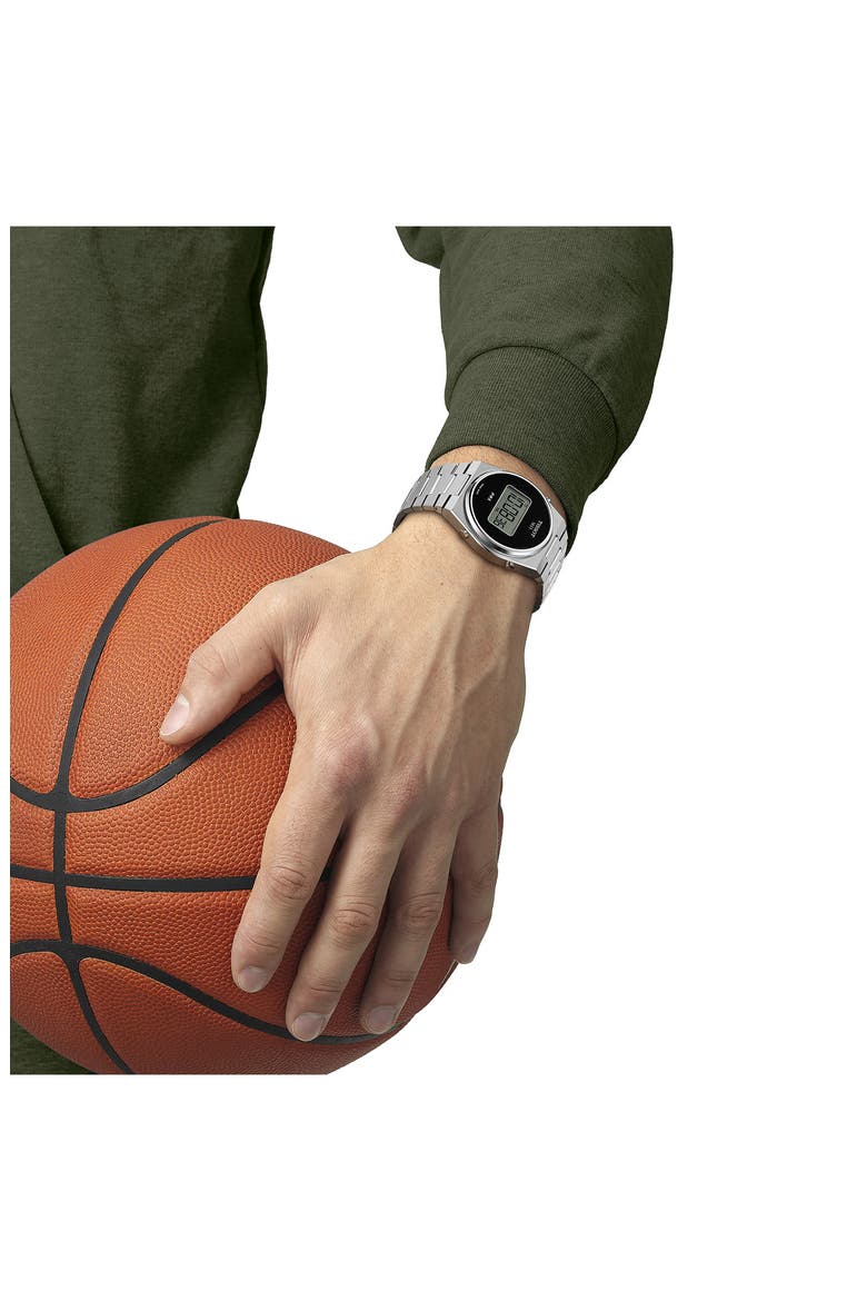 PRX Digital Bracelet Watch, 40mm, Alternate, color, GREY