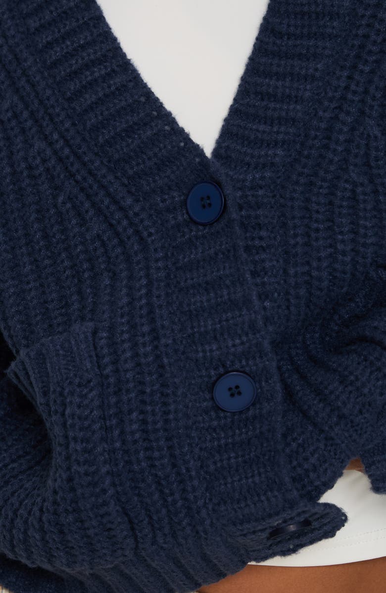 Princess Polly Osias Chunky Shaker Stitch Cardigan, Alternate, color, 