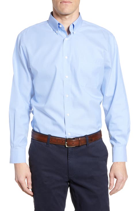 Smartcare™ Traditional Fit Pinpoint Dress Shirt