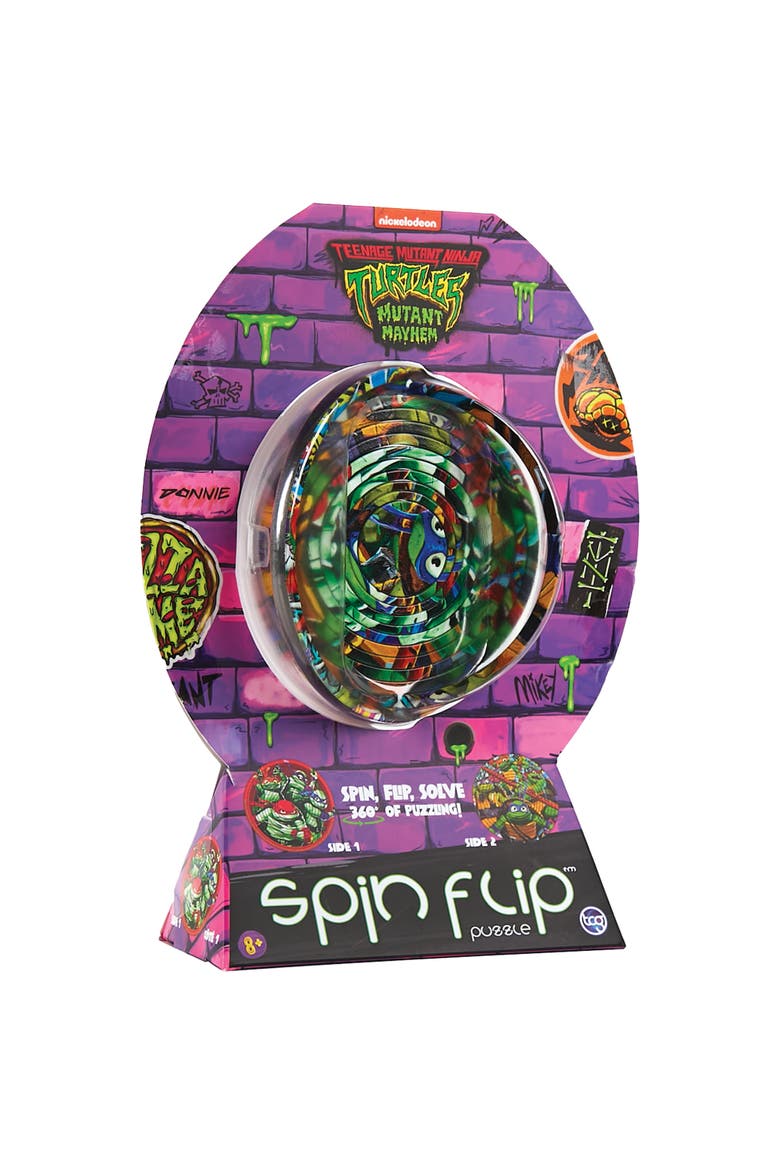 Tmnt Turtle Power 2In1 Doublesided Puzzle, Main, color, Multicolored