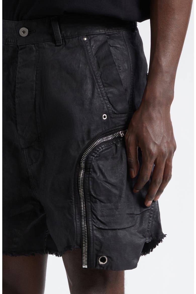 Bauhaus Frayed Denim Shorts (Men) | Nordstrom