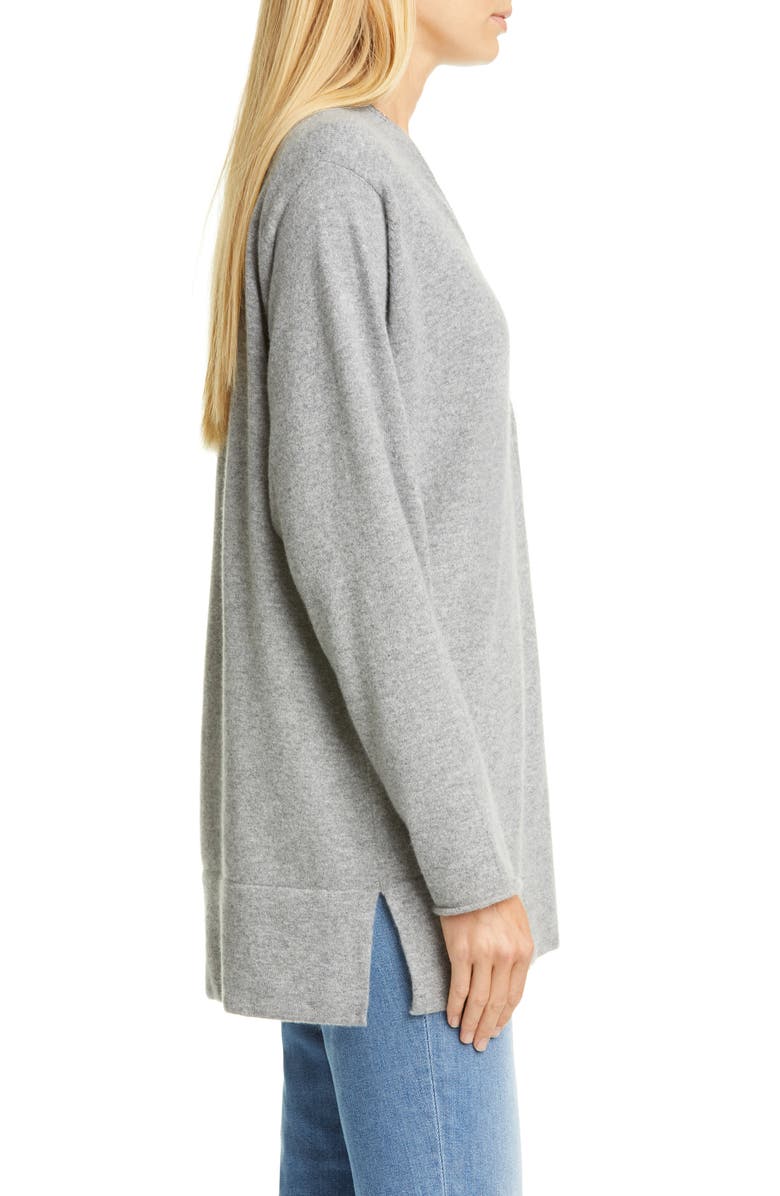 Fabiana Filippi Bead Trim Cashmere Cardigan, Alternate, color,