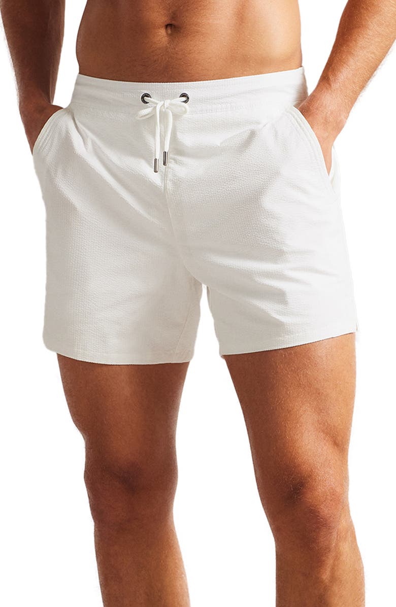 Ted Baker London Men's Colne Rib Swim Trunks, Main, color, 