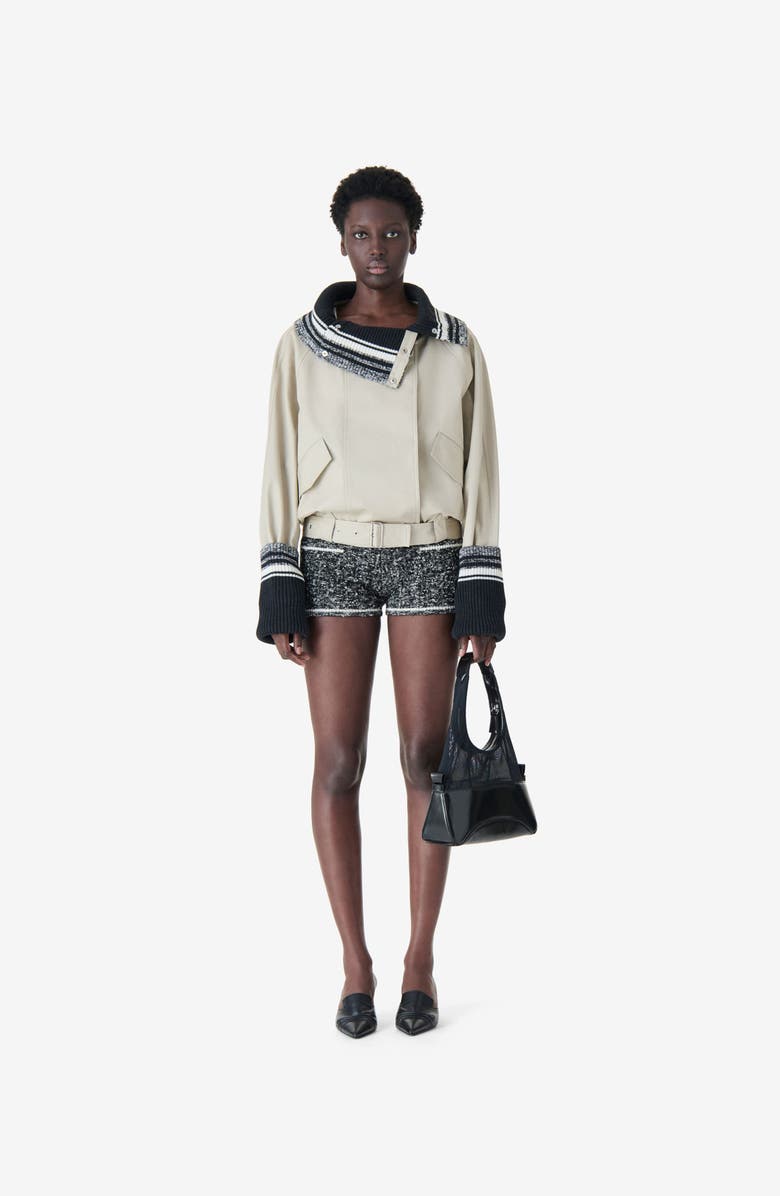 IRO Rimme Jacket, Main, color, Warm Grey