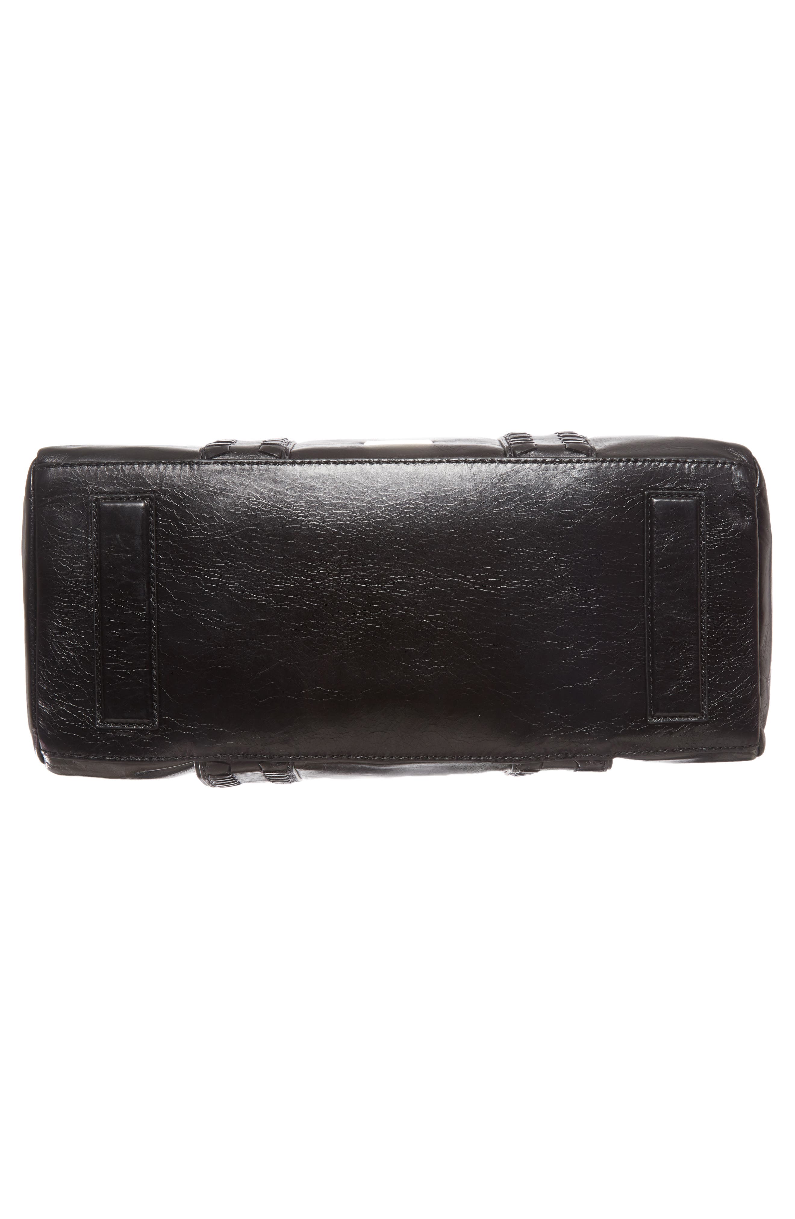 Rebecca Minkoff Vanity Leather Zip Satchel, Alternate, color, 