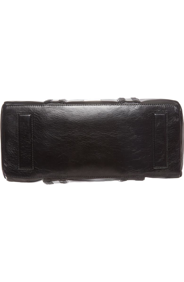 Rebecca Minkoff Vanity Leather Zip Satchel, Alternate, color,