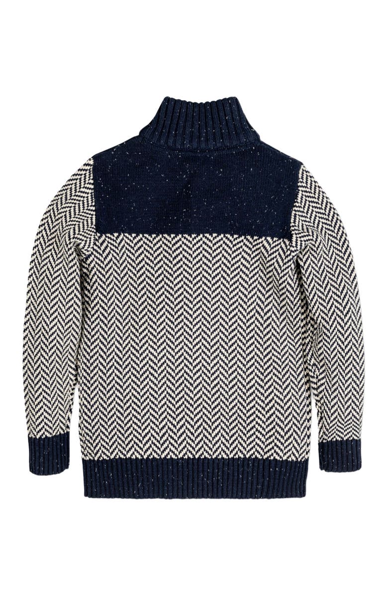 Hope & Henry Boys' Half Zip Pullover Sweater, Kids, Alternate, color,