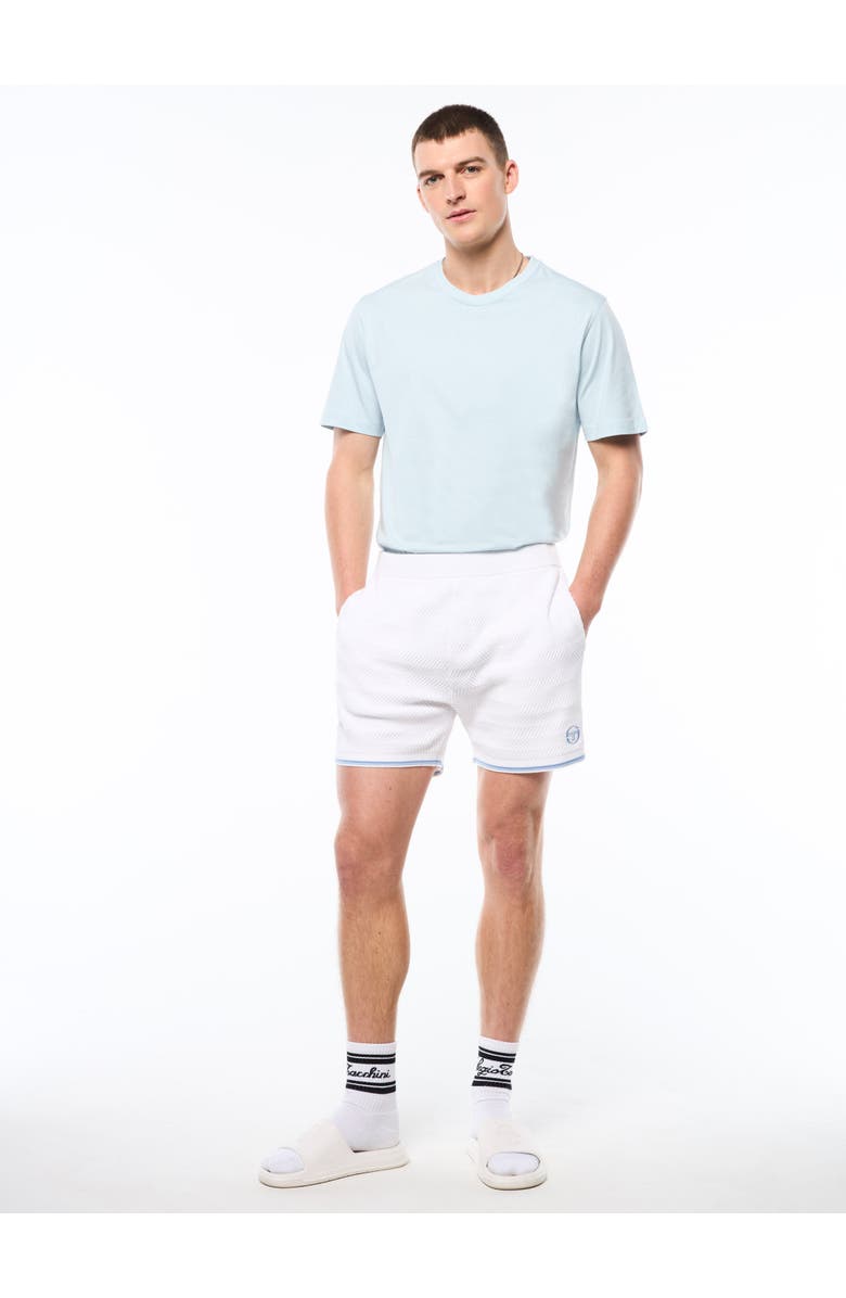 Sergio Tacchini Riva Cabana Short, Alternate, color, Brilliant White