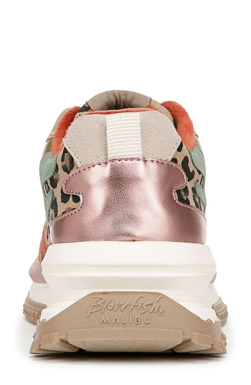 Blowfish Malibu Leo Sneaker In Animal Print