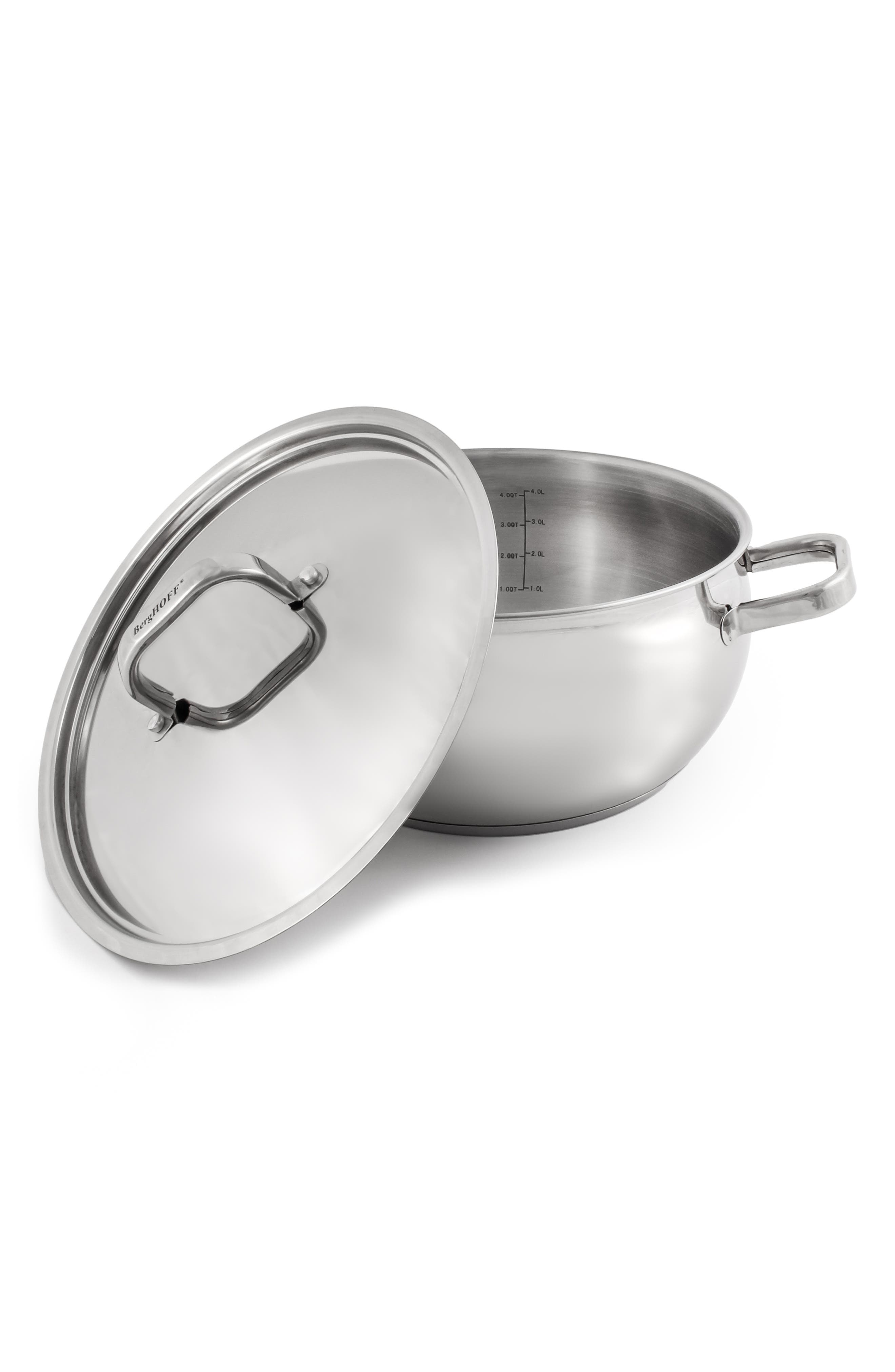 BergHOFF Belly 5.5qt. Stock Pot with Lid