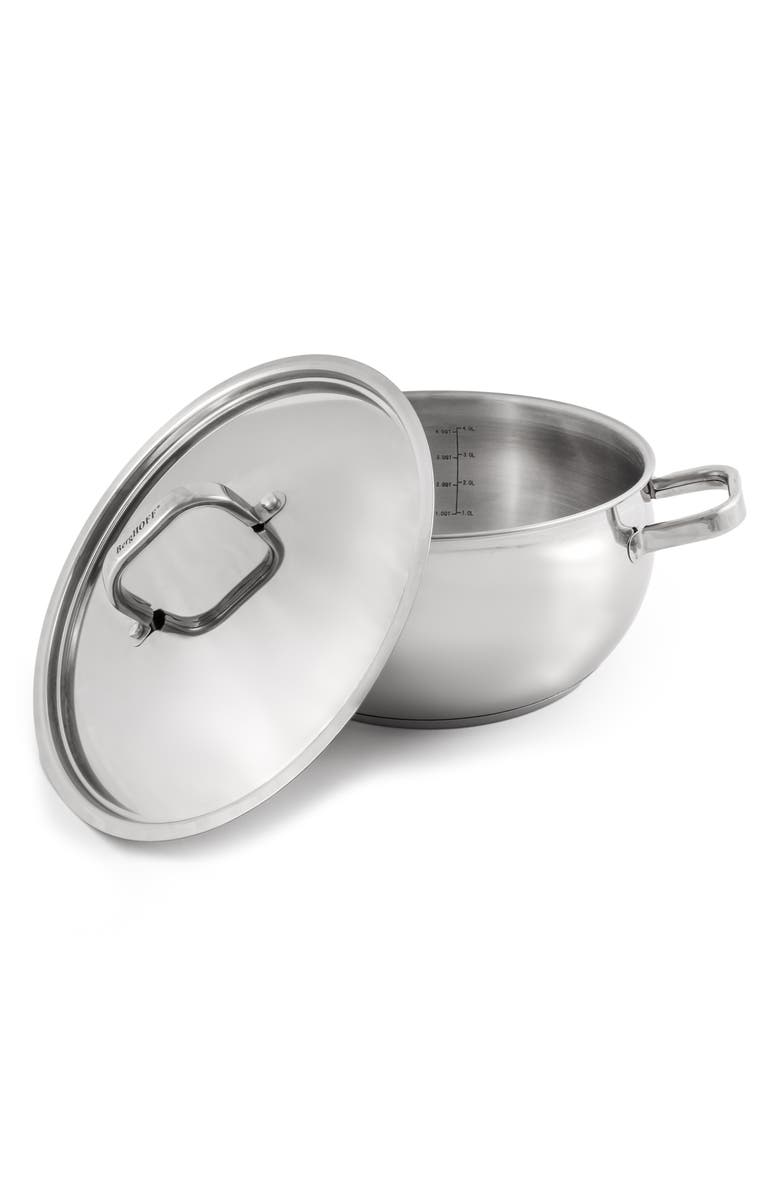 BergHOFF Belly 5.5qt. Stock Pot with Lid, Main, color,