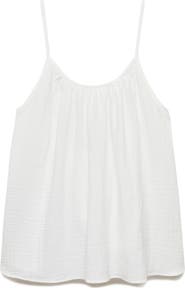 MANGO Cotton Gauze Camisole
