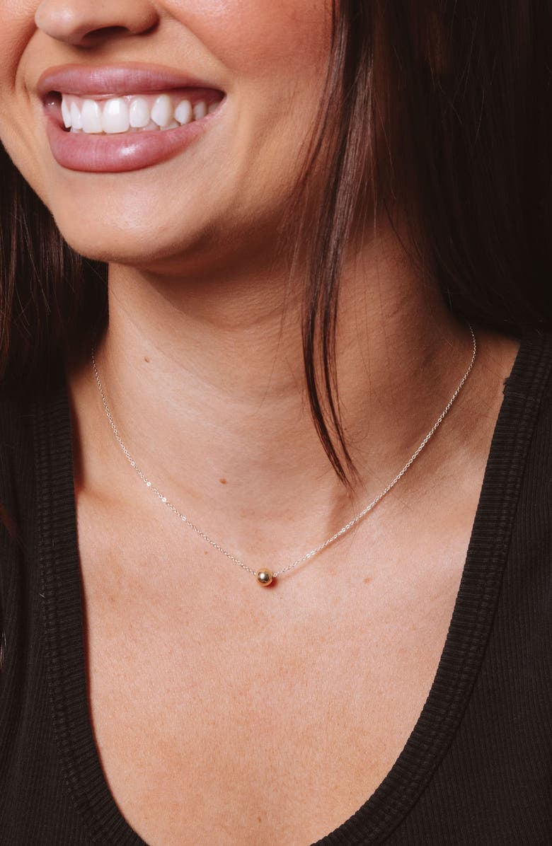 Set & Stones Andie Pendant Necklace, Alternate, color, Silver