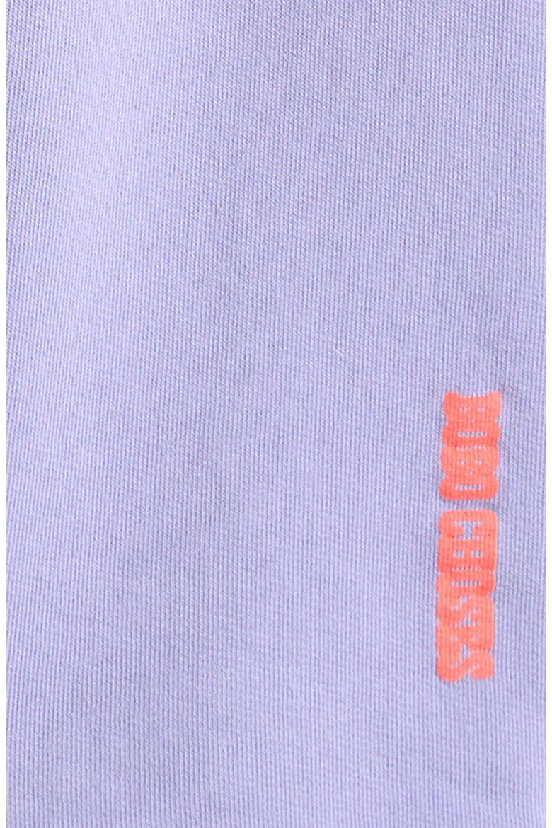 Kids' Logo Print Wide Leg Sweatpants, Alternate, color, LAVENDER
