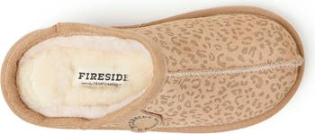 Kids' Fireside Dempsey Genuine Shearling Clog Slipper
