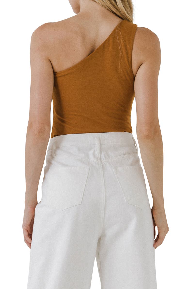 Grey Lab One-Shoulder Top, Alternate, color, 