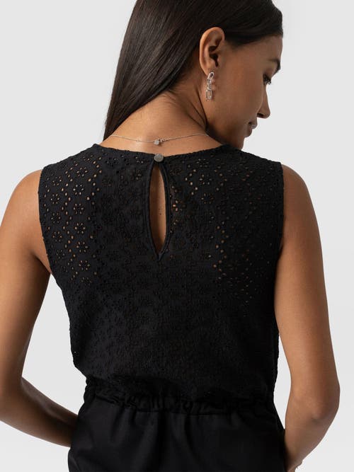 Saint + Sofia Kara Dress In Black