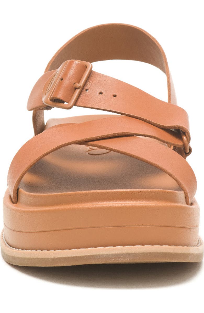 Chaco Townes Midform Sandal, Alternate, color, Cashew