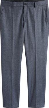 BOSS Genius Slim Fit Wool Suit Pants