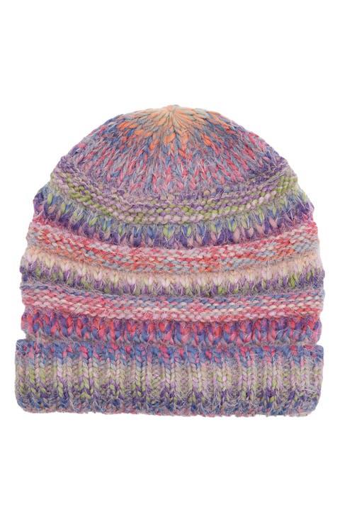 Knit Multicolor Beanie