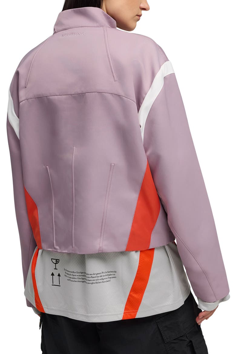 Nine to Five Zip Jacket, Alternate, color, PLUM JAM