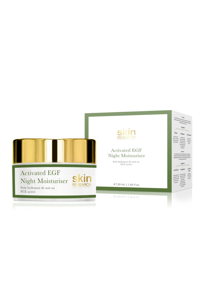 Skin Research Activated EGF Night Moisturiser 50ml, Alternate, color, 