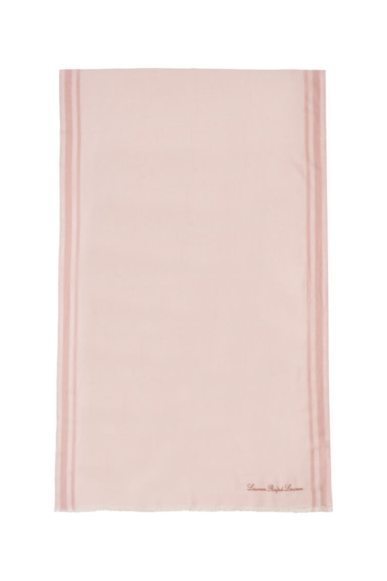 Yarn Dye Wrap With Lurex, Alternate, color, Hint Of Pink