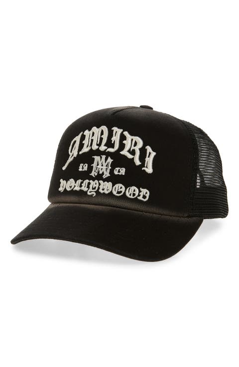 Hollywood Embroidered Trucker Hat