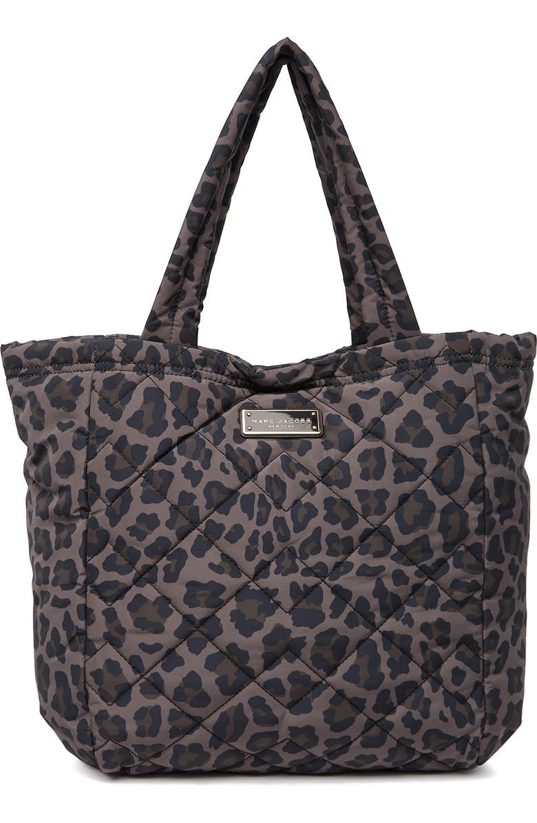 Marc Jacobs Printed Quilted Nylon Tote, Alternate, color,