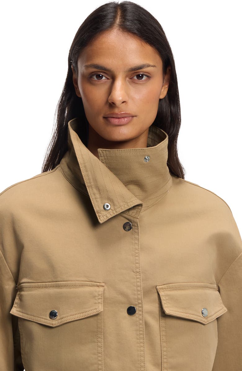 BOSS Orange Jacelia Crop Jacket, Alternate, color, Rust/ Copper