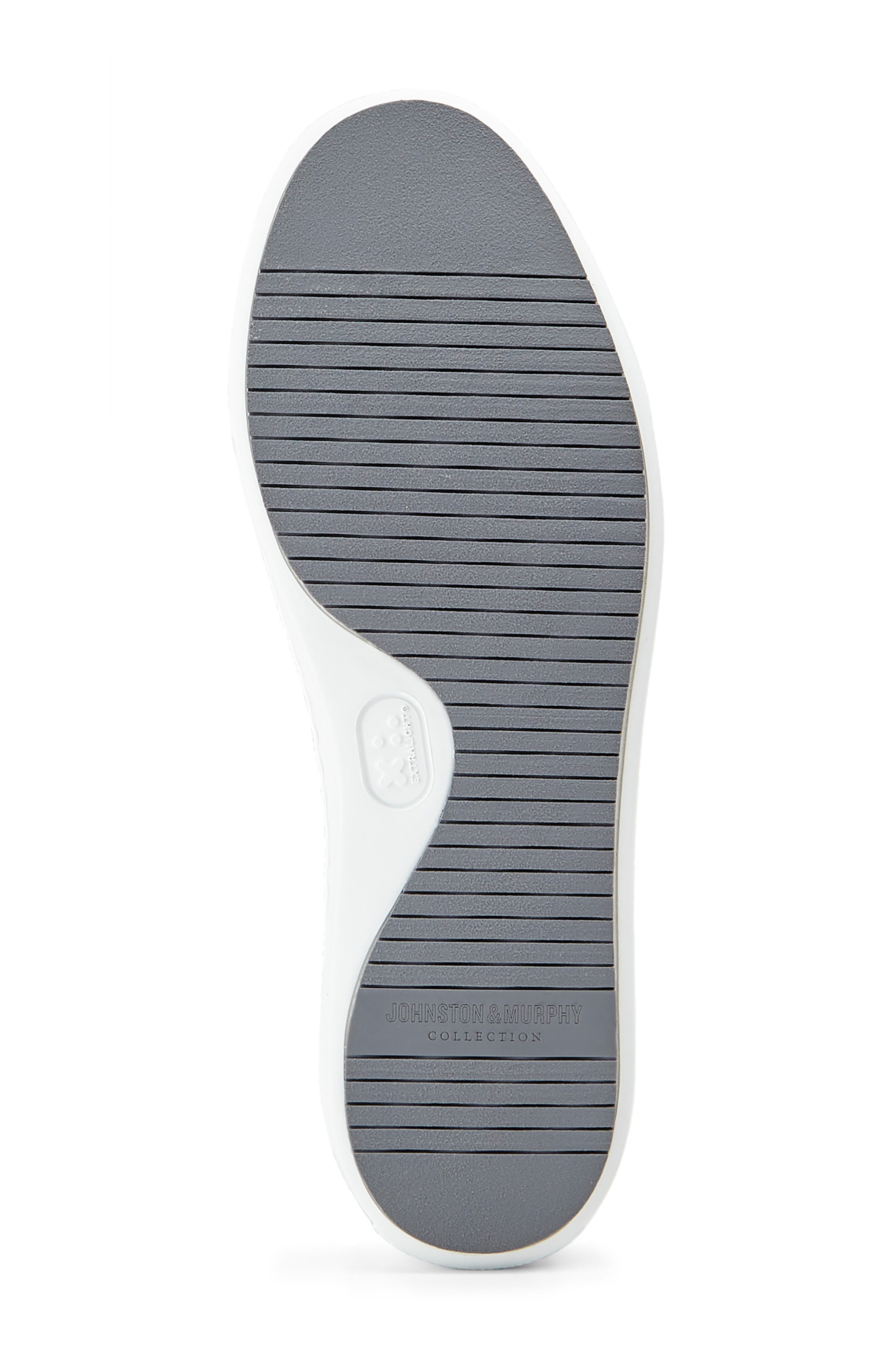 Johnston 
Murphy Anson Lace To Toe Sneaker, Alternate, color, Brown Hand-Stained Calfskin