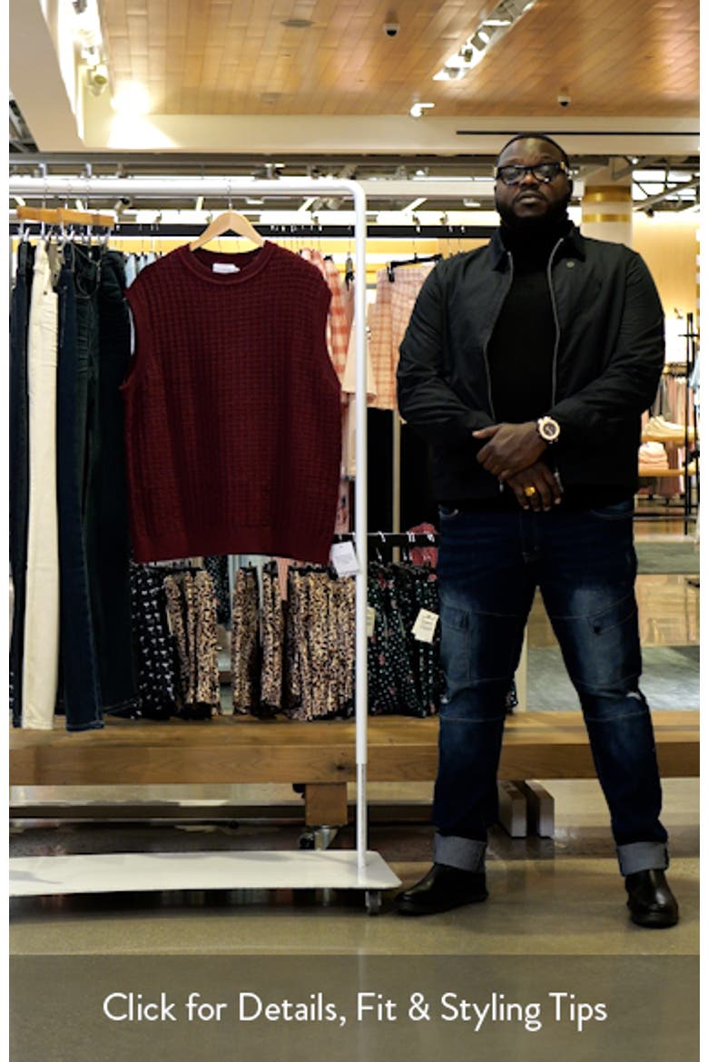 Cable Stitch Sweater Vest video