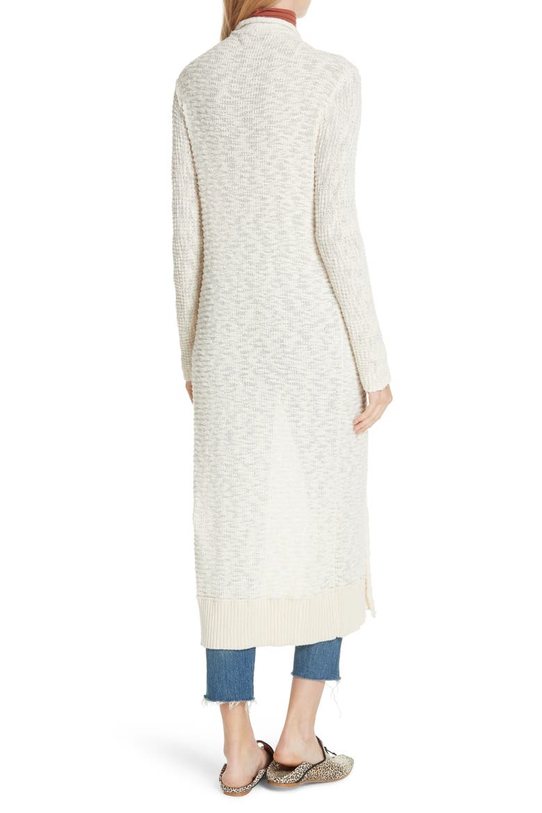 Clearwater Long Cardigan, Alternate, color, IVORY